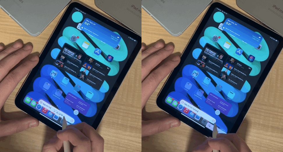 苹果 iPadOS 18.1 新 AI 特性演示：手写方式交互 Siri