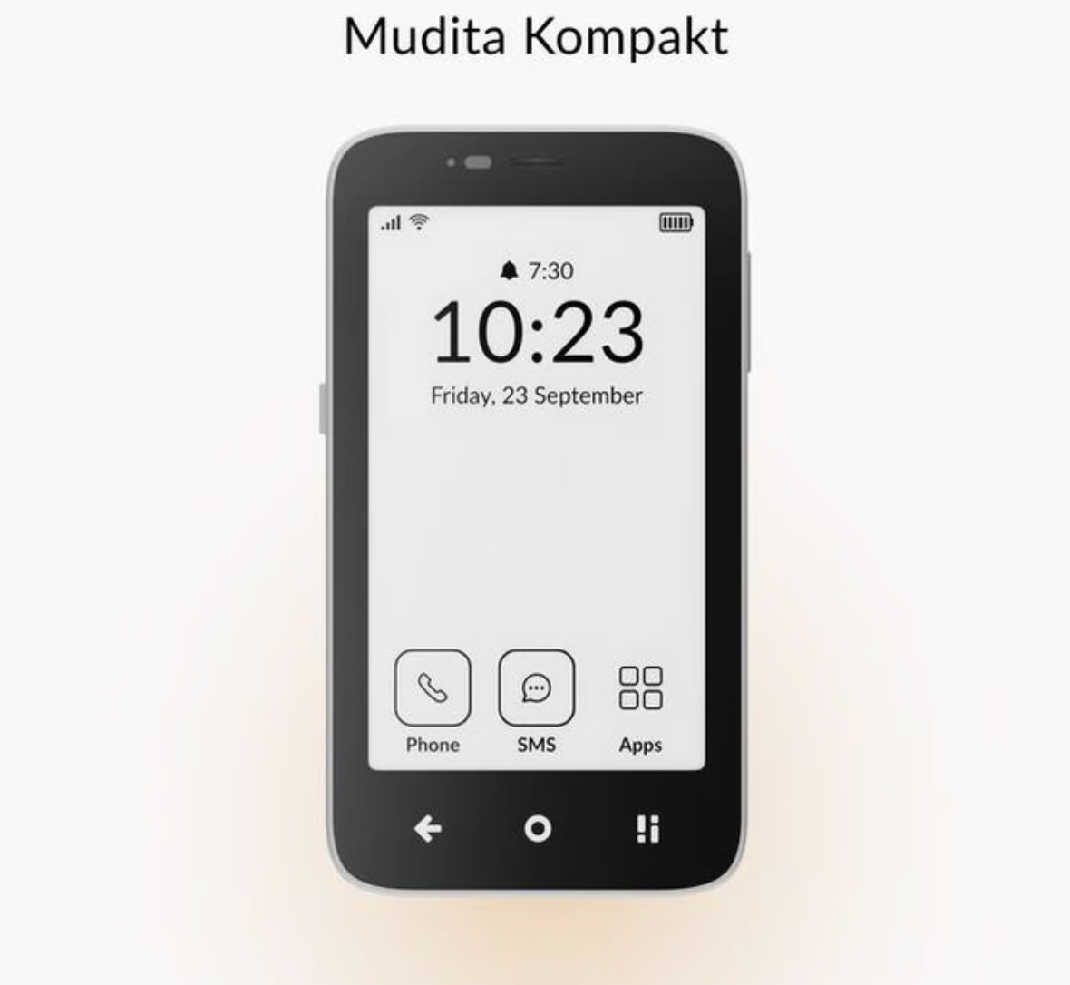 Mudita Kompakt 极简主义墨水屏手机发布：定位数字生活伴侣、提供相机 / NFC，299 美元